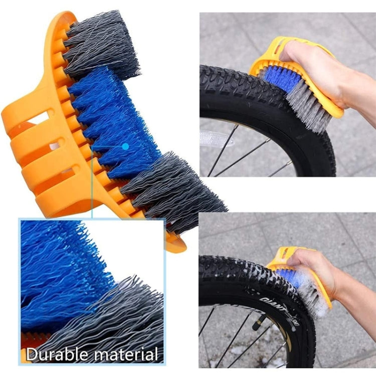 Bike Chain Washer Cleaner Kit Maintenance Tool,Specification: 10 In 1 by bashfashion