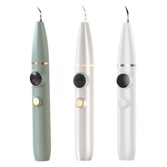 Tartar and Calculus Remover Oral Cleaning Ultrasonic Scaler Electric Visual Scaler(Green) by bashfashion