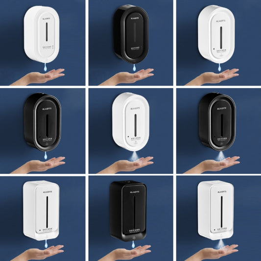 Kuaierte Automatic Induction Spray Sterilizer Wall Mounted Soap Dispenser, Color: K4504 Spray Black by Kuaierte