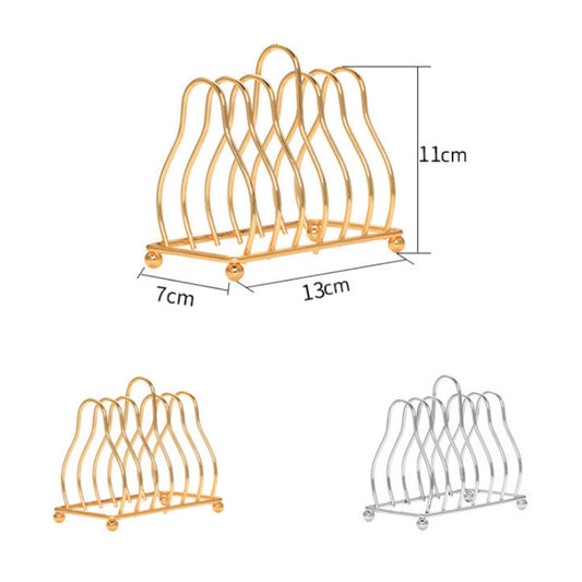 2 PCS Home Kitchen Small Bowls Dish Storage Drain Rack(Gold) by bashfashion