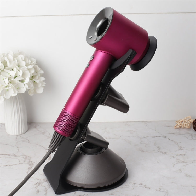 Punch Free Standing Hair Dryer Stand For Dyson 003 Black by bashfashion