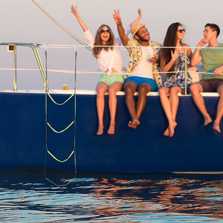 RT-1 Rubber Boat Special Boarding Ladder, Spec: 4-Ladder (Blue) by bashfashion