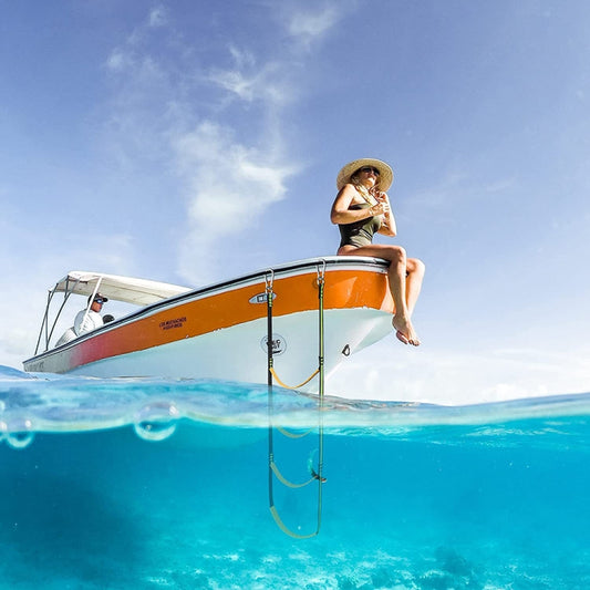 RT-1 Rubber Boat Special Boarding Ladder, Spec: 5-Ladder (Blue) by bashfashion