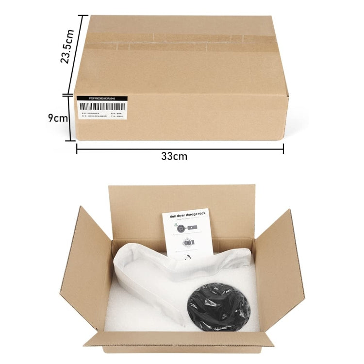 For Dyson Supersonic Hair Dryer Stand Holder With Cable Storage Function(Rose Red) by bashfashion