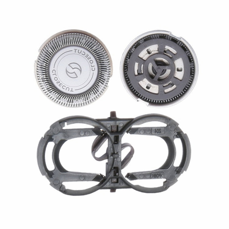 Razor Blades Shaving Heads with ABS Mount Holder Kit For Philips PQ182 PQ183 PQ206 /190 by bashfashion