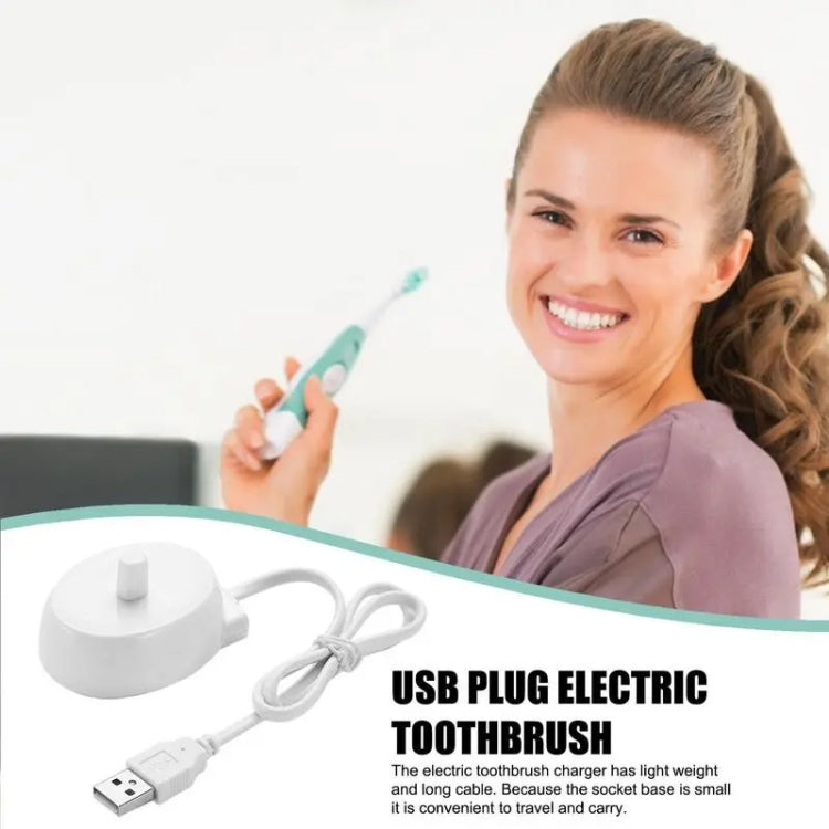 3757 Electric Toothbrush Charging Cradle For Braun Oral B, Specification: USB Plug by bashfashion