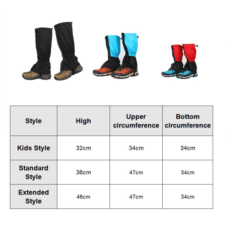 Outdoor Snow Desert Sand-proof Waterproof Foot Cover, Spec: Children (Royal Blue) by bashfashion