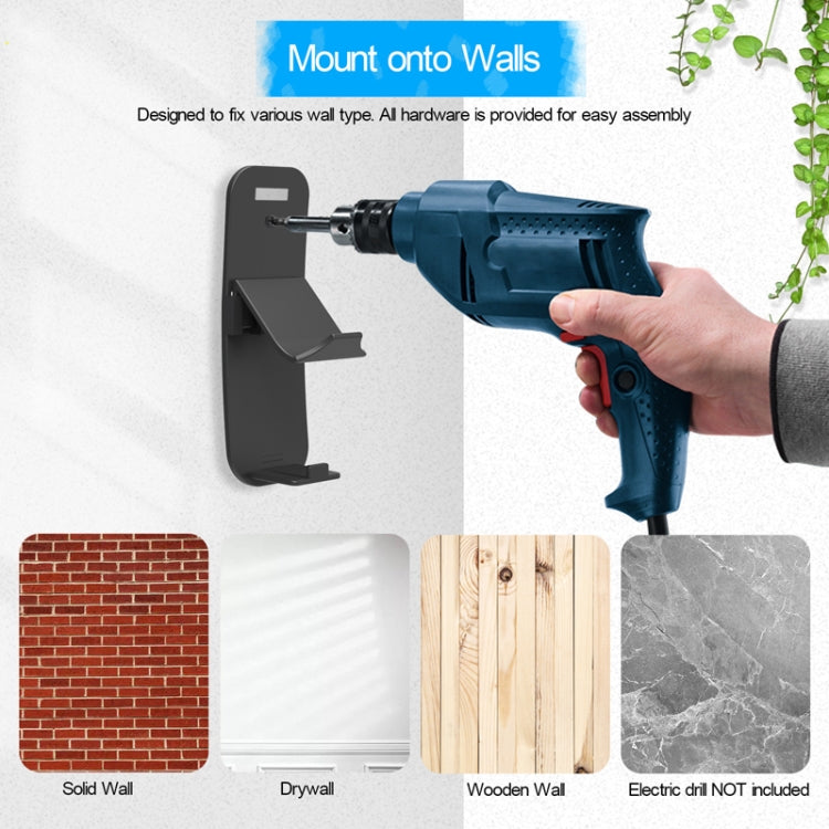 JYS JYS-NS243 For Switch Fitness Ring Host Headphone Handle Wall Hanging Storage Rack(Black) by JYS