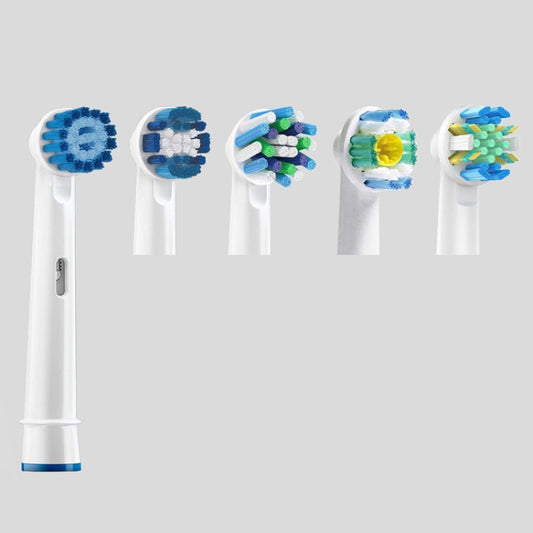 2 PCS For Oral-B Full Range of Electric Toothbrush Replacement Heads(Multi -angle Cleaning) by bashfashion