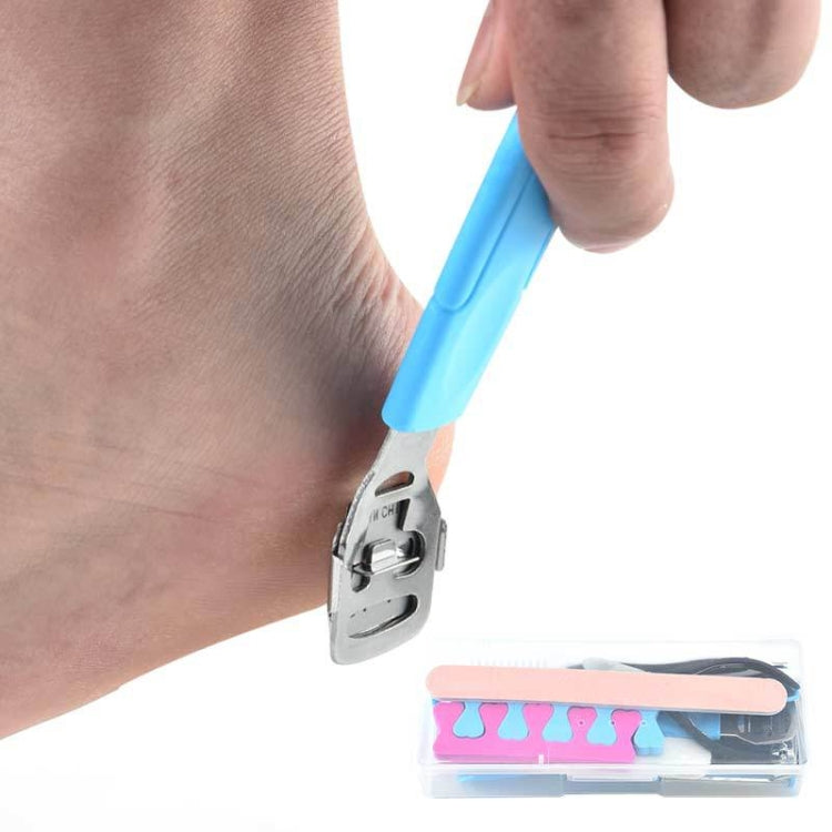 HT16-2 16 In 1 Foot File And Grinder Peeling Pedicure Set(Blue) by bashfashion