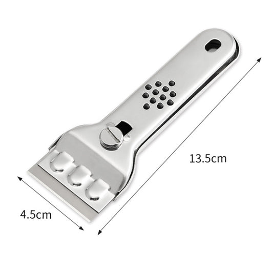 2 Sets Multifunctional Cleaning Spatula Kitchen Tile Decontamination Scraper With 5 Blade Films by bashfashion