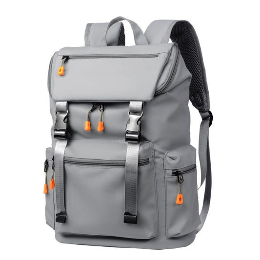 WEIXIER B1862 Men Business Leisure Large Capacity Travel Bag Computer Backpack(Grey) by WEIXIER