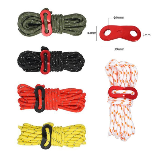 4 PCS / Set CLS Outdoor Camp Reflective Wind-Proof Camping Support Rod(Red) by CLS