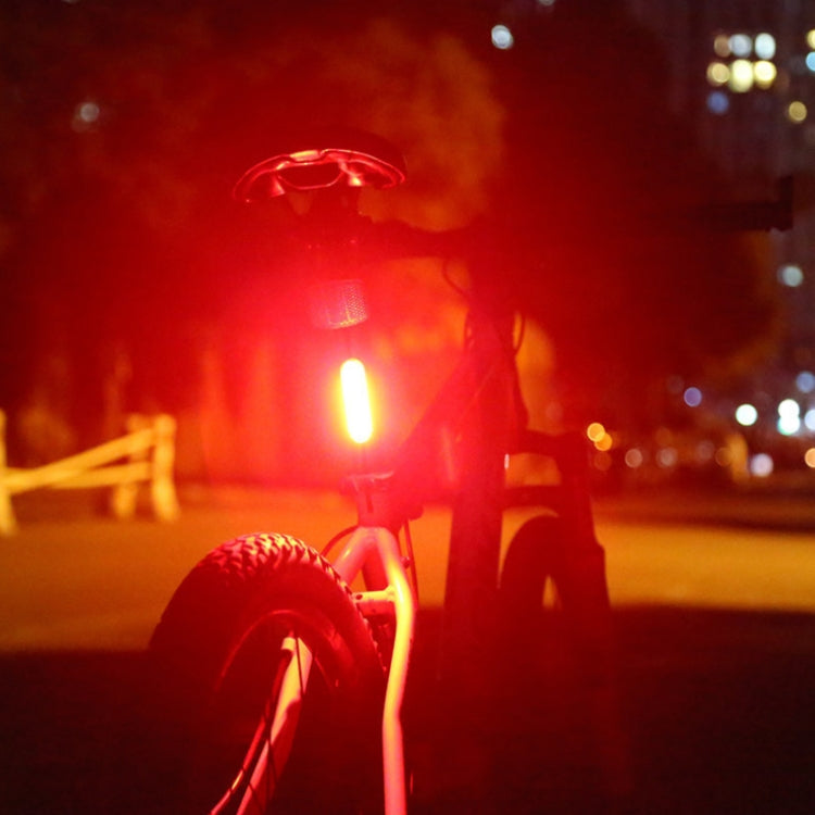 LED Rechargeable Bicycle Warning Strip Tail Light(OPP Red&Blue Light) by bashfashion