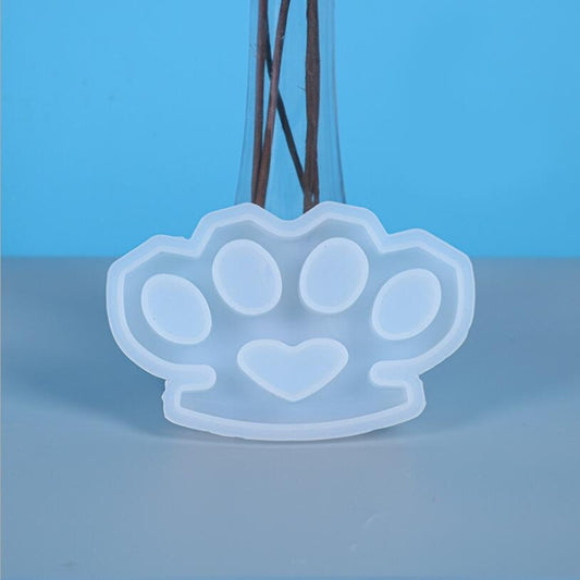 D650 DIY Drop Mold Defense Finger Tiger Silicone Mold(02) by bashfashion