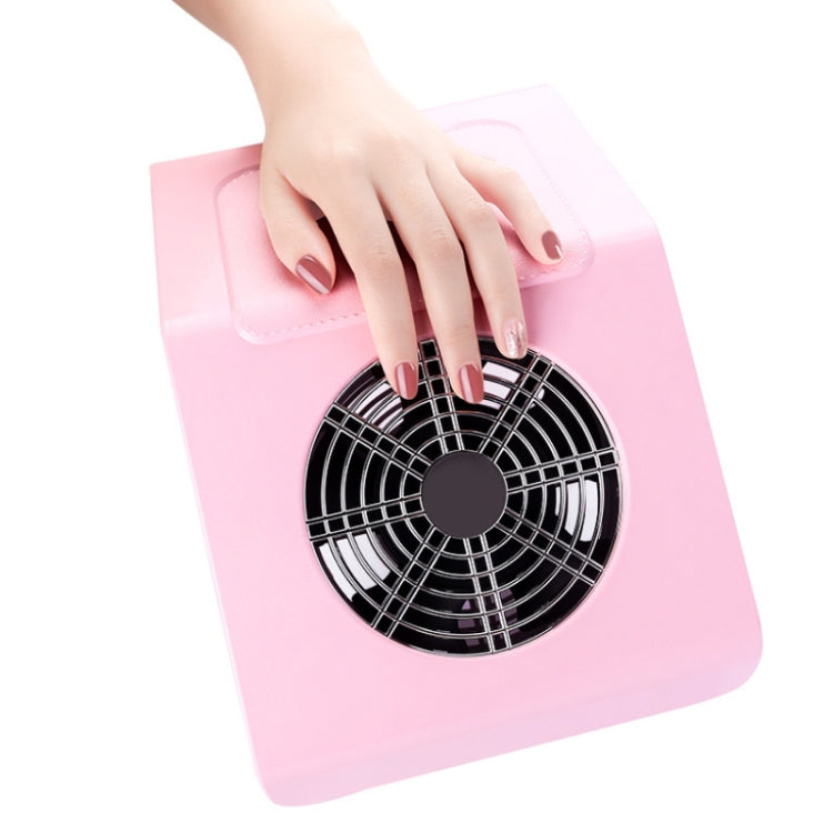 40W Nail Art Vacuum Cleaner Dust Collector, Specification: EU Plug (Pink) by bashfashion