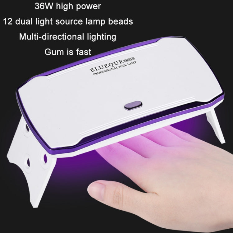 BLUEQUE USB Powered Nail Manicure Handheld UV Phototherapy Machine(Mini-10) by bashfashion