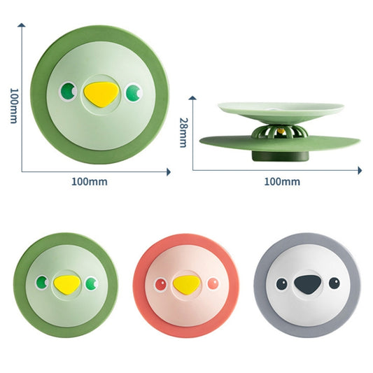 5PCS FY-S14 Floor Drain Deodorizer Sewer Silicone Cover Seal Toilet Insect-proof Hair Toilet Plug(Green) by bashfashion