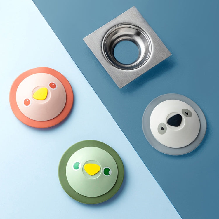 5PCS FY-S14 Floor Drain Deodorizer Sewer Silicone Cover Seal Toilet Insect-proof Hair Toilet Plug(Pink) by bashfashion