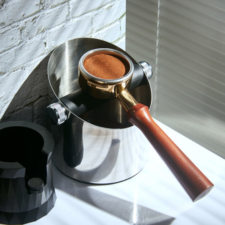 Coffee Waste Bin Milk Tea Residue Recycling Powder Box, Color: Black (Aluminum Alloy) by bashfashion