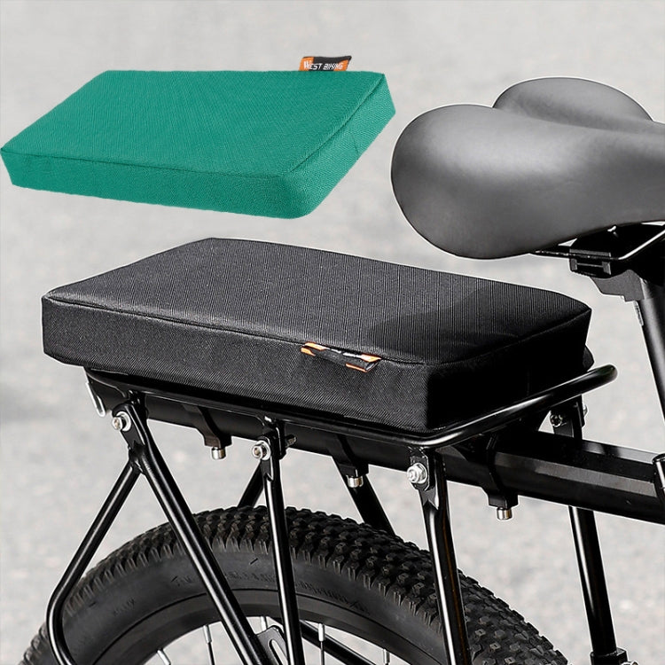 WEST BIKING YP0801137 Bicycle Rear Seat Manned Mountain Bike Soft Seat(Black) by WEST BIKING