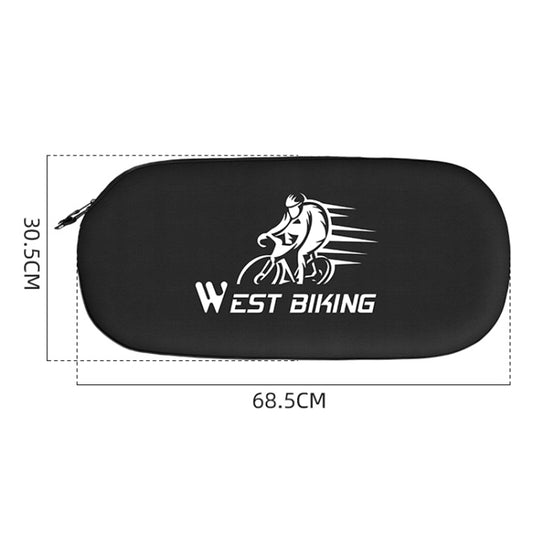 WEST BIKING YP0719301 Bicycle Dust Chain Cover Crankset Protective Cover(Black) by WEST BIKING