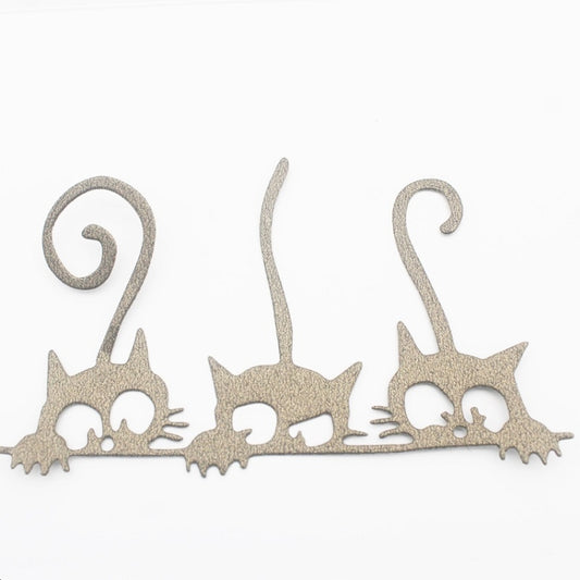 Three Kittens Metal Embossing Cutting Die(67x108mm) by bashfashion