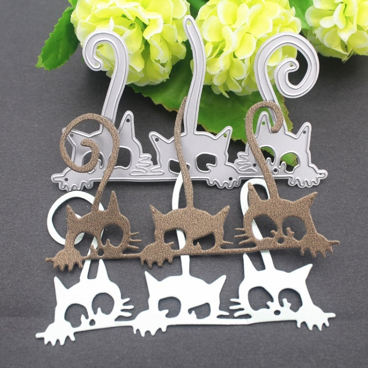 Three Kittens Metal Embossing Cutting Die(67x108mm) by bashfashion