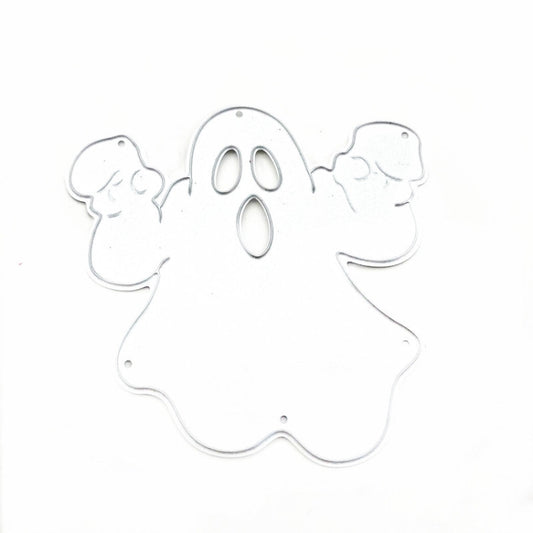 Halloween Ghost Horror Hand Embossing Cutting Die by bashfashion