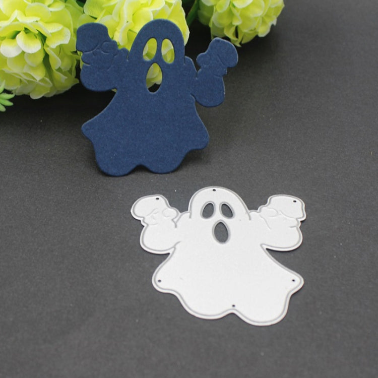 Halloween Ghost Horror Hand Embossing Cutting Die by bashfashion