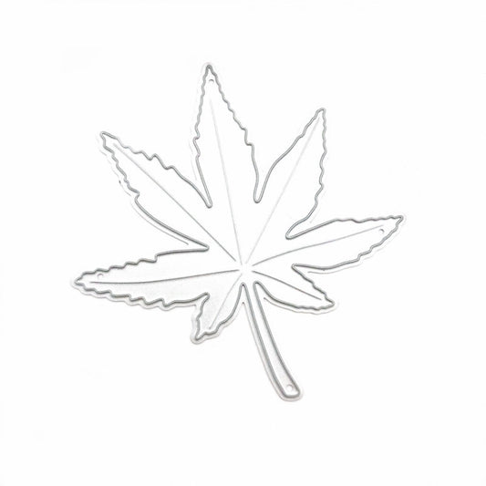Maple Leaf Handmade Paper Art Embossing Cutting Die by bashfashion