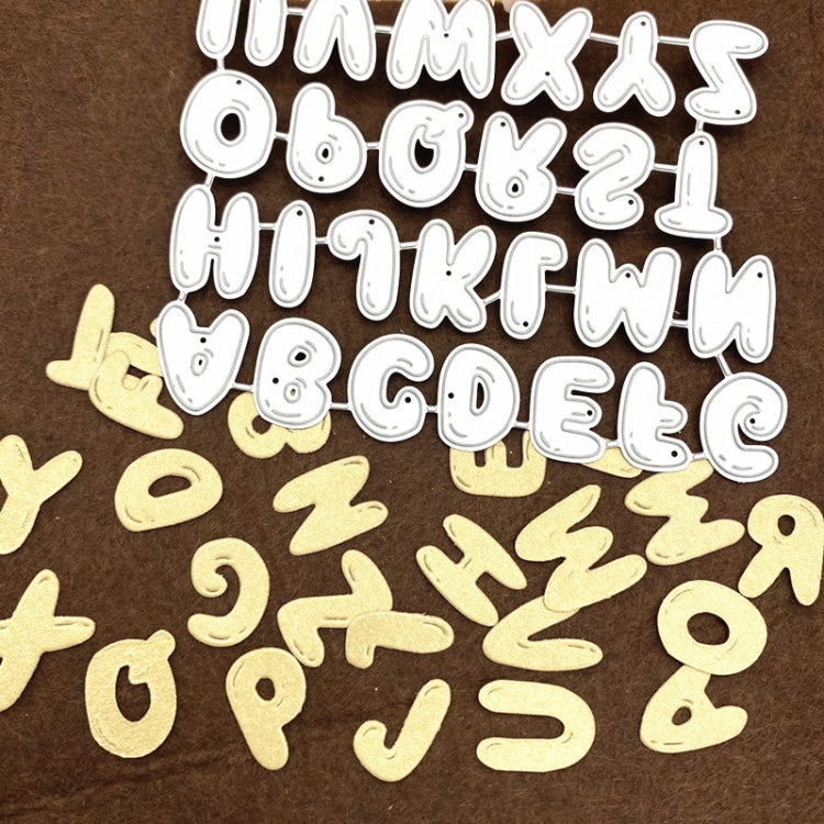 26 Letters Handmade Fabric Leather Cutting Die Paper Quilling Tool by bashfashion