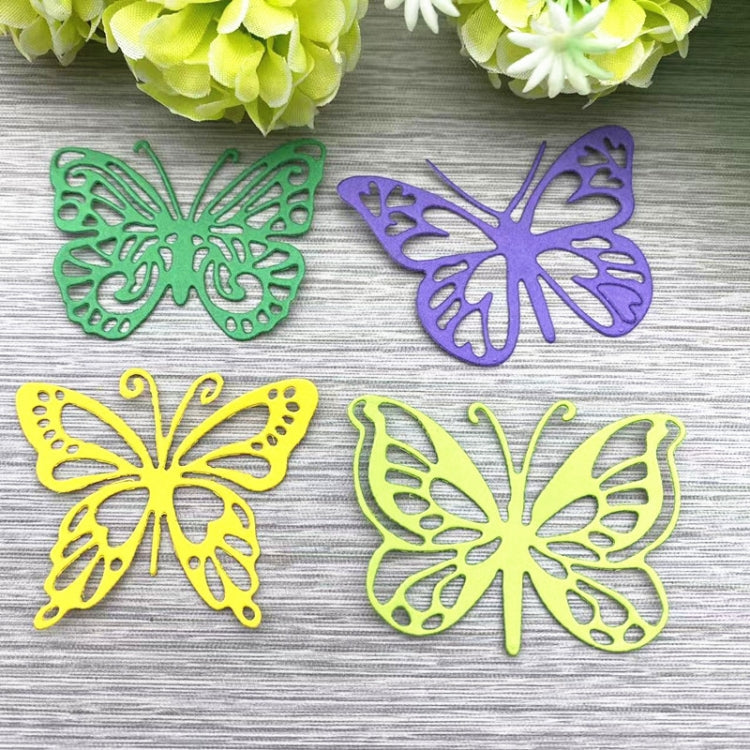 Four Butterflies Metal Embossing Cutting Die Hand Ledger Template by bashfashion