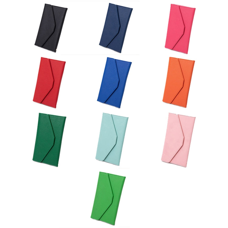 1655 RFID Anti-magnetic Anti-theft Passport Bag Document Bag Card Bag(Deep Blue) by bashfashion