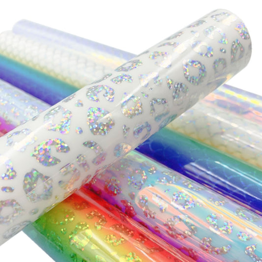 30.5cm x 100cm Gradient Self Adhesive Vinyl DIY Graphics for Home Window Decal Decor, Color: Colored Fish Scales by bashfashion