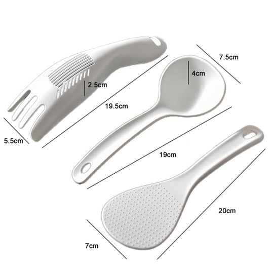 household Rice Cooker Non Stick Spoon(Soup Spoon) by bashfashion