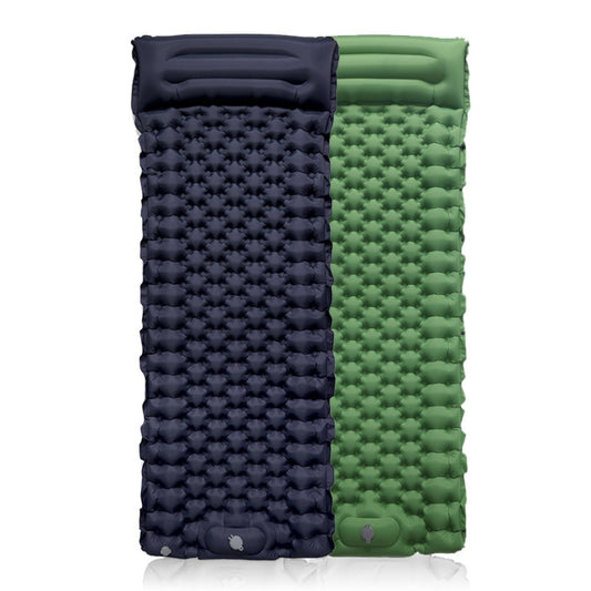 TPU Inflatable Sleeping Pad Camps Outdoor Waterproof Single Travel Cushion(Army Green) by bashfashion