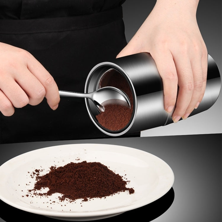 Household Electric Grinder Coffee Grain Mixer, Style: Stainless Steel Shell 50g EU Plug by bashfashion