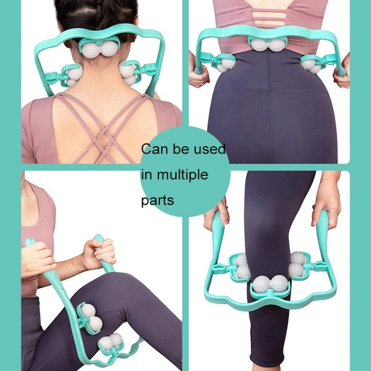 Handheld Cervical Shoulder And Neck Massager(Green) by bashfashion