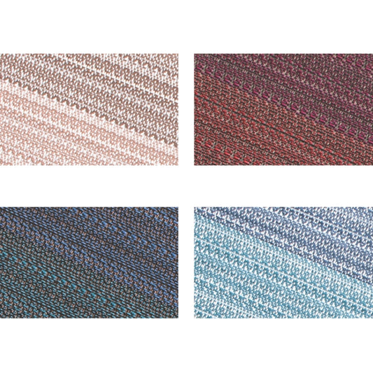 Christmas Gradient Thickening Woven PVC Heat Insulation Pad(Coffee) by bashfashion