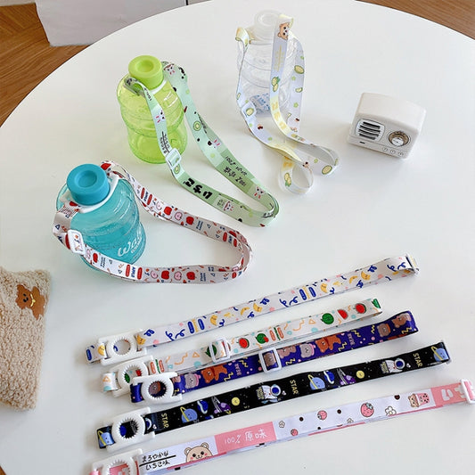 5 PCS Mineral Water Bottle Shoulder Strap Beverage Bottle Lanyard(E33) by bashfashion