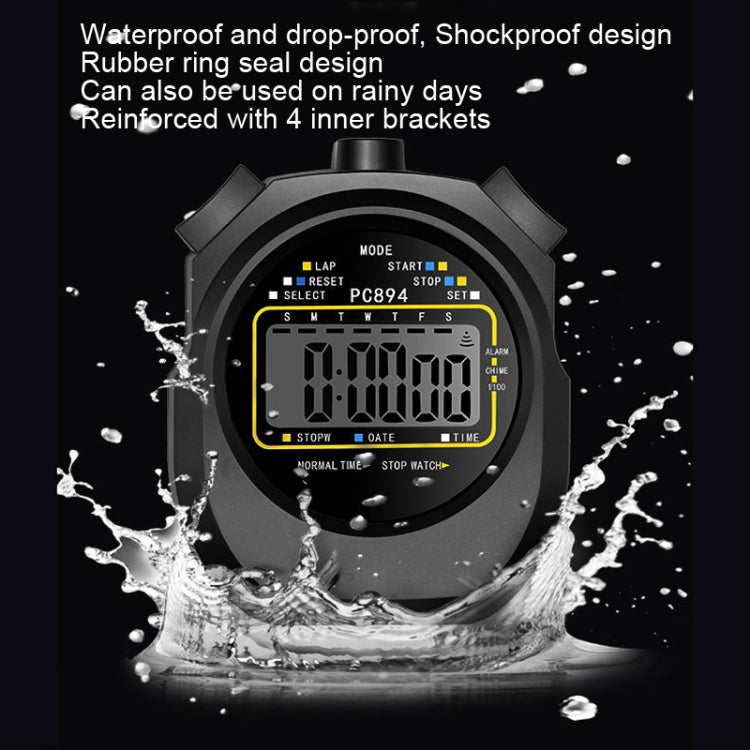 PC894 Electronic Stopwatch Timer Sports Fitness Training Referee Stopwatch by bashfashion
