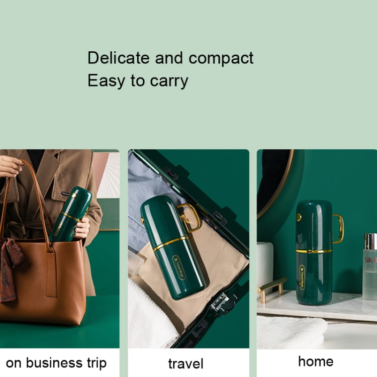 JM043 Home Mouthwash Cup Set Couple Convenient Travel Toothbrush Box, Style: 2 Cups White by bashfashion