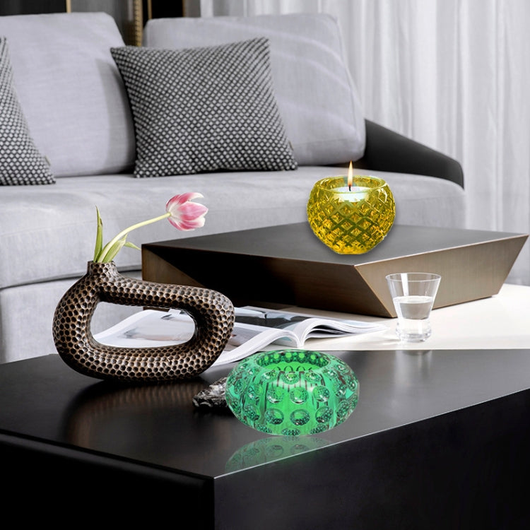 DIY Polka Dot Storage Box Crystal Ashtray Silicone Mold, Specification: DJ-117 by bashfashion