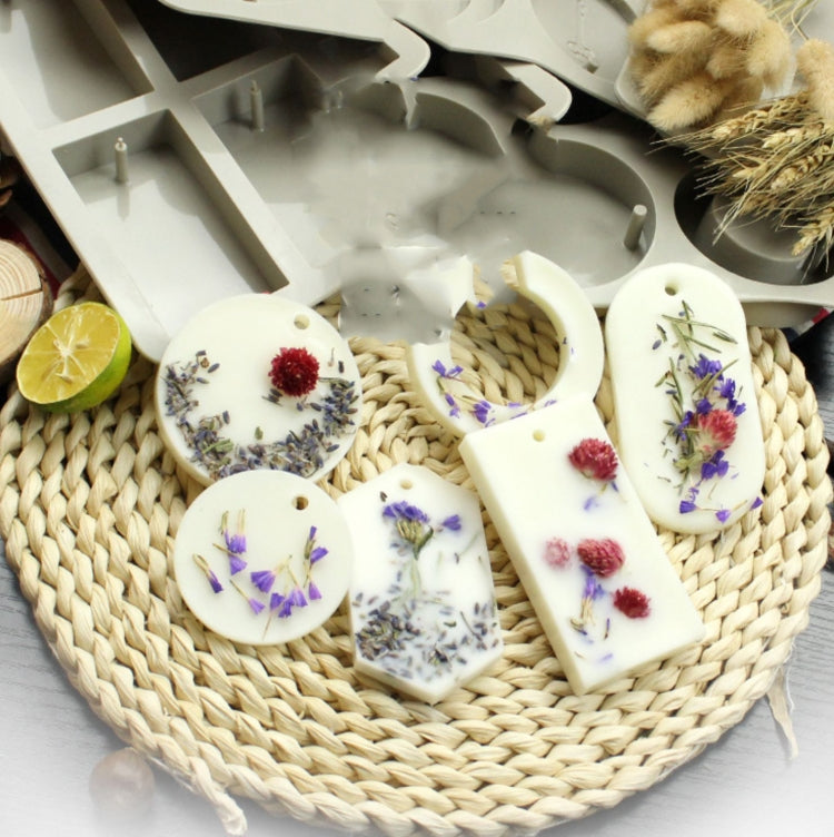 Aromatherapy Gypsum DIY Silicone Mold by bashfashion