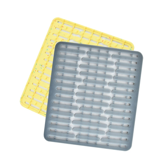 Multi-Functional Silicone Sink Pad Non-Slip Thermal Insulation Drain Pad, Color: Yellow by bashfashion
