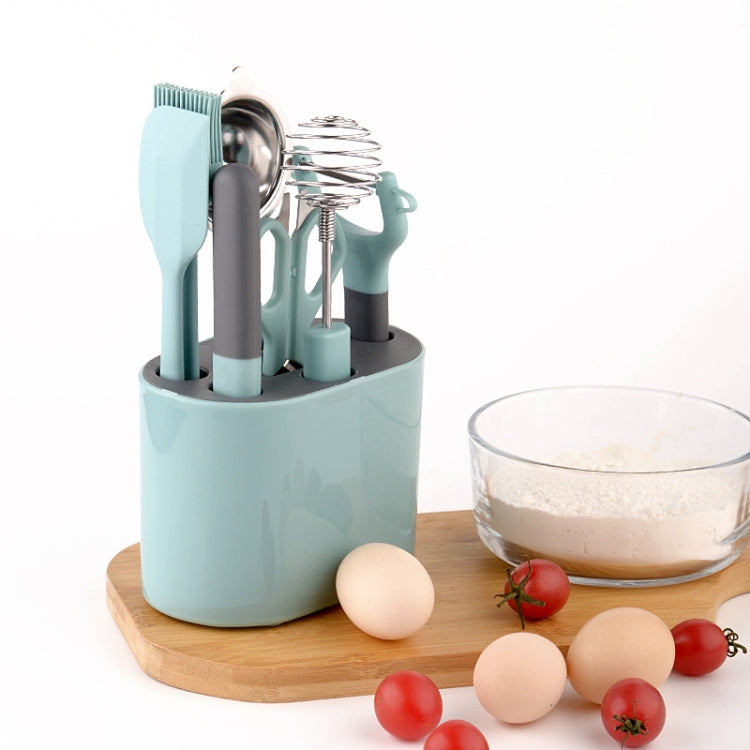 8 PCS / Set Stainless Steel Peeler Kitchen Gadgets Set With Storage Holder by bashfashion