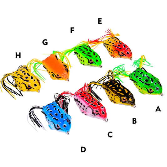 Thunder Frog Road Lure Fake Bait Simulation Soft Bait, Specification: 5g 4.3 cm(A) by null