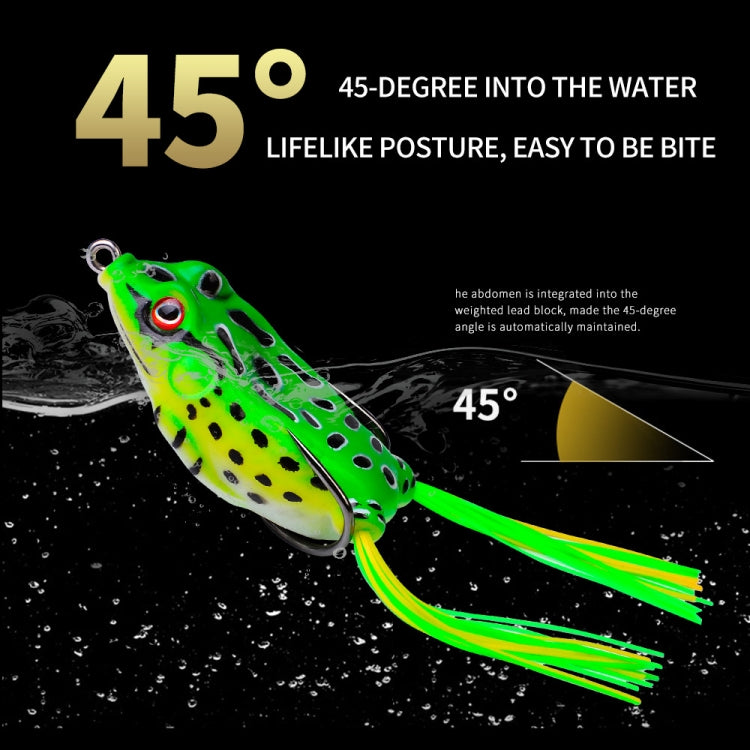 Thunder Frog Road Lure Fake Bait Simulation Soft Bait, Specification: 5g 4.3 cm(D) by null