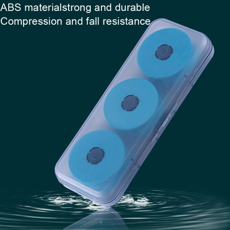 2 PCS Convenient Fishing Line Main Line Box Fishing Gear Supplies, Style: 2 Axle Box With Foam Axle by bashfashion